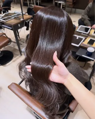 ロング カラー yuka ♩のヘアスタイル