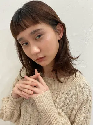 セミロング カラー インナーカラー/ KANAのヘアスタイル