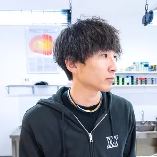 パーマ メンズ 吉田 みき ｜磐田｜メンズサロンのヘアスタイル