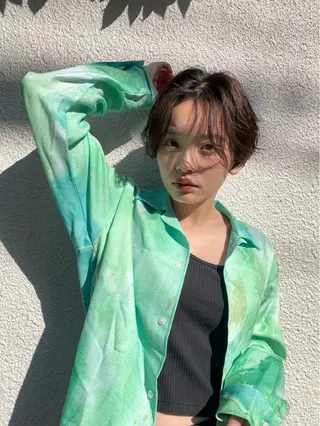 ショート keshiki🦋 Nanaのヘアスタイル