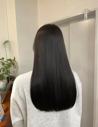 ロング 🫧‪縮毛矯正￤ 美髪矯正_響🫧👑のヘアスタイル