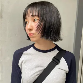 ショート ハナ🌼 梅田/ボブ/パーマのヘアスタイル