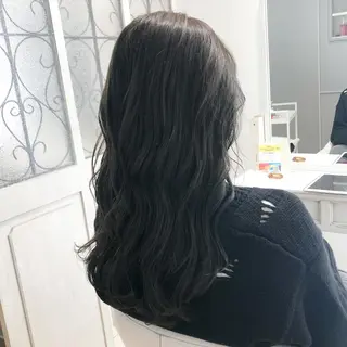 セミロング カラー ヘアアレンジ ✨🌿大人可愛い愛さ れhair🌿✨松本のヘアスタイル