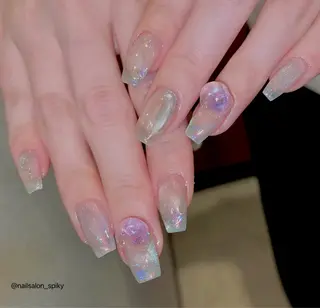 ネイル Spiky とうげ ふうかのネイルデザイン