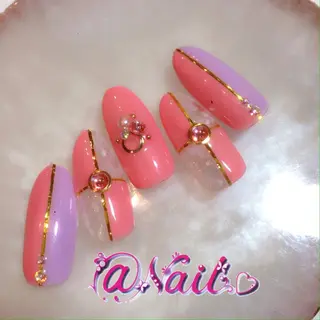 ネイル 小尾 栞のネイルデザイン