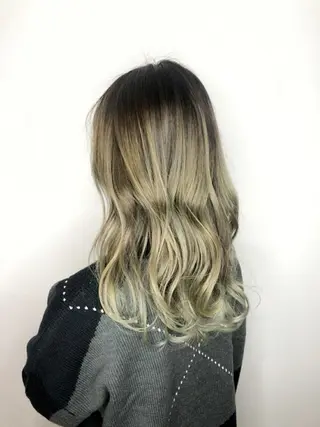 セミロング カラー 🔔支持率NO.1 🔔廣岡慶太のヘアスタイル