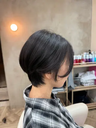 ショート 市原亮/塩釜口/ ツイスパ/波巻きのヘアスタイル