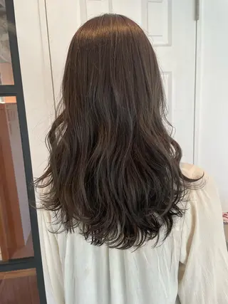 セミロング カラー 中目黒🌼 🌼ハナのヘアスタイル