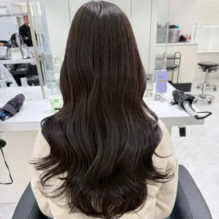 カラー 🤍ブリーチなし ブラウンhimi🤍のヘアスタイル