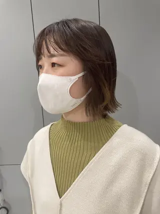 ショート カラー 狩野 羅夢のヘアスタイル