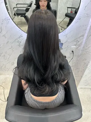 ロング カラー 韓国ヘア🎀 /♡𝓝𝓸𝓪♡のヘアスタイル