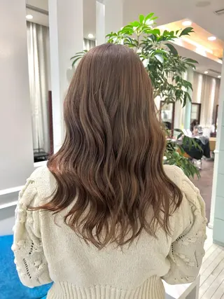 セミロング カラー パーマ ヘアアレンジ 🌈インナーカラー ‘ショウマ’🌈のヘアスタイル