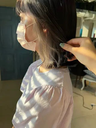 ミディアム カラー パーマ ヘアアレンジ charme【 シャルム 】所属・ボブ/レイヤー/ nanamiのヘアスタイル