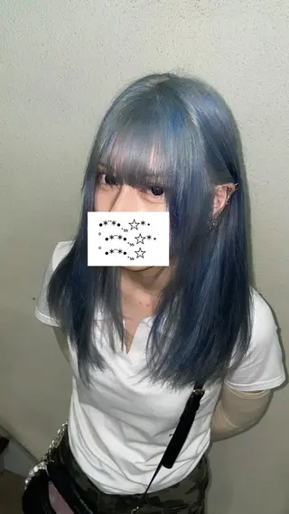 カラー BIZE 💚りょうか💚のヘアスタイル