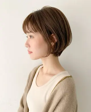 ショート 竹内 穂乃佳のヘアスタイル