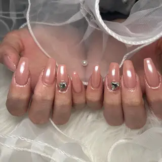 ロング lilivelle KIRARIのネイルデザイン