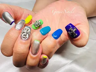 メンズ ネイル Genie Nailsのネイルデザイン