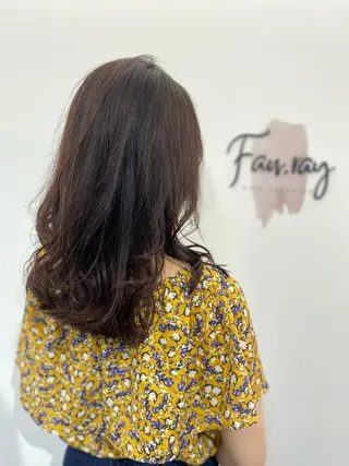 ロング カラー Fan.ray⭐️ 松永拓巳のヘアスタイル