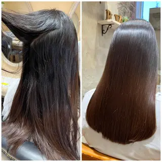 セミロング パーマ 美髪ヘッドスパ🫧 西山紗奈江💆‍♀️のヘアスタイル