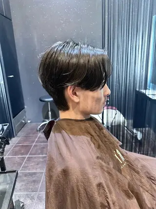 ショート メンズ 河上 雅俊のヘアスタイル