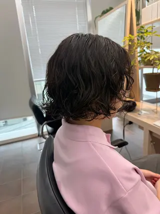 ミディアム パーマ miwa/ボブパーマ /モードボブのヘアスタイル