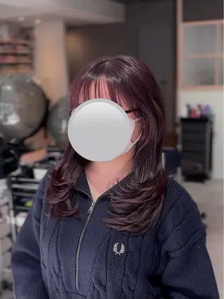 セミロング 宮沢 英佑のヘアスタイル