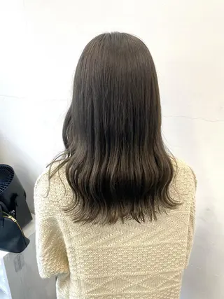 セミロング カラー ryuei /原宿のヘアスタイル