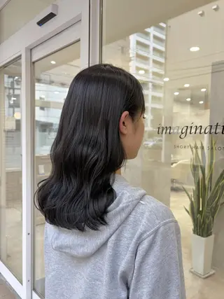 ロング カラー 韓国ヘアケアブリーチ 莉奈のヘアスタイル