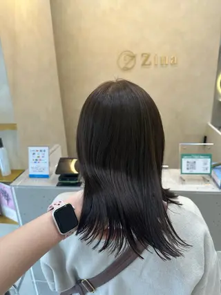 ミディアム 艶カラー✨ ʜɪʀᴀʀɪのヘアスタイル