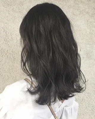 セミロング カラー メンズパーマ/新潟駅 NOBUTA🔥のヘアスタイル