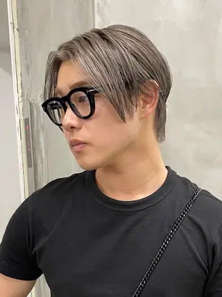 カラー メンズ メンズカット パーマ[佐橋]のヘアスタイル