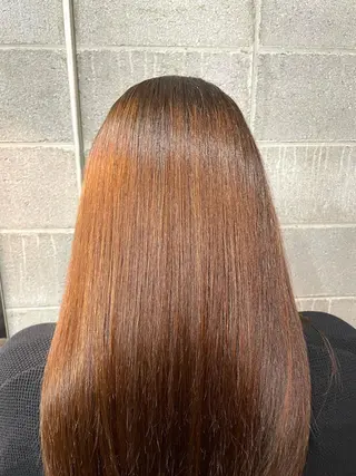 ロング 髪質改善 菊池紳吾のヘアスタイル