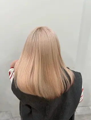 セミロング カラー ヘアアレンジ SHIAN 立川 🍑すずかのヘアスタイル