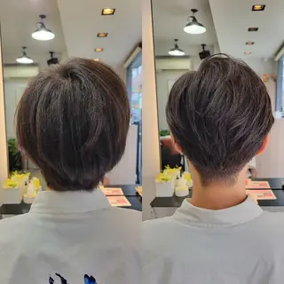 ショート メンズ 野村 果音(カノン)のヘアスタイル