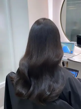 ロング カラー 髪質改善🇰🇷 アサイユウスケのヘアスタイル