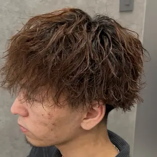 ショート ヘアアレンジ メンズ 【札幌メンズ特化】 🔥RIKU🔥のヘアスタイル