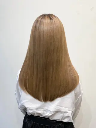 ロング カラー かねこ けんせいのヘアスタイル