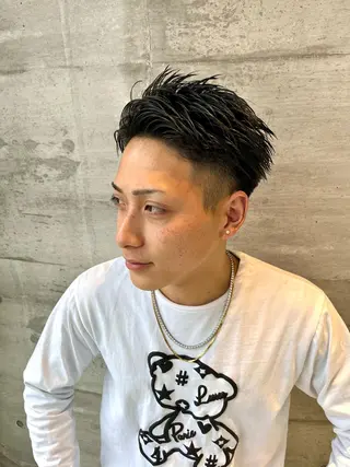 メンズ 角田 琉希也のヘアスタイル
