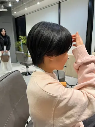 ショート SNSモニター募集！ くせ毛特化/大村のヘアスタイル