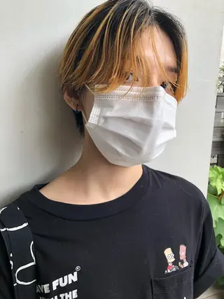 ショート カラー “ミニモ最高評価獲得 “代表"Kohei"のヘアスタイル