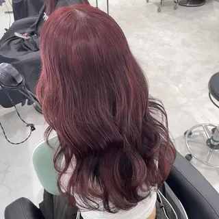 カラー 🤍ブリーチなし ブラウンhimi🤍のヘアスタイル