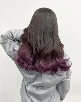 ロング カラー 【公式】amble luxe池袋東口🩷のヘアスタイル