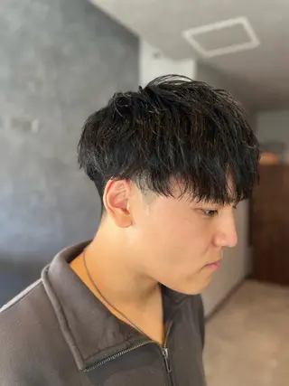 パーマ メンズ パーマスタイル特化◎ 永戸圭汰のヘアスタイル