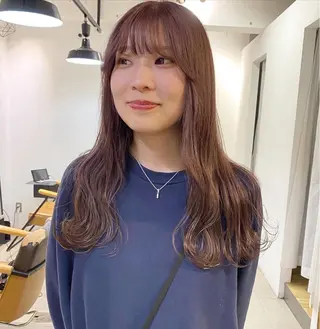 ロング カラー Lomalia 🤍🫧/makoのヘアスタイル