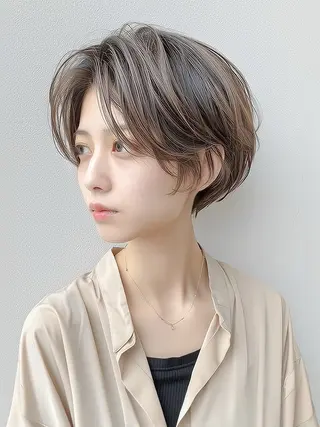 ショート カラー 【パーマ特化美容師】 🔥Yoshiyaのヘアスタイル