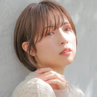 ショート カラー 色気/ボブ/ショート Genkiのヘアスタイル