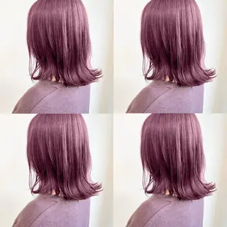 ミディアム カラー 🫧ボブ/艶髪カラー 伊原修子のヘアスタイル