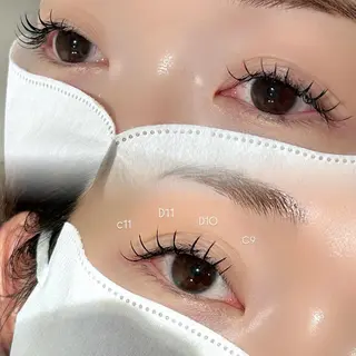マツエク・マツパ 🎀🩶韓国風束感 エク/マナミ🪽のマツエク・マツパデザイン
