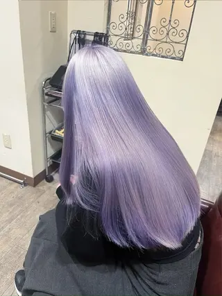 ロング カラー 森 理音のヘアスタイル