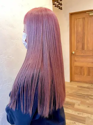 ロング カラー beronica ベロニカのヘアスタイル